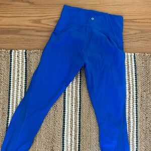 Lululemon blue leggings / size medium or 6